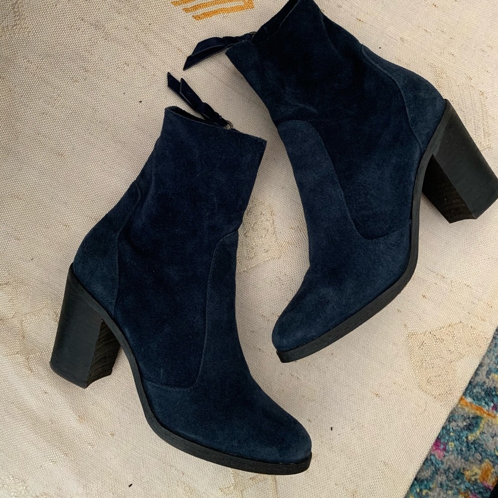Splendid Leather Heeled Booties